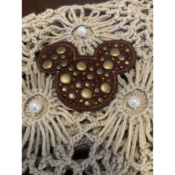 Disney Parks Kingdom Couture Crochet Blouse Size M - Picture 8 of 9